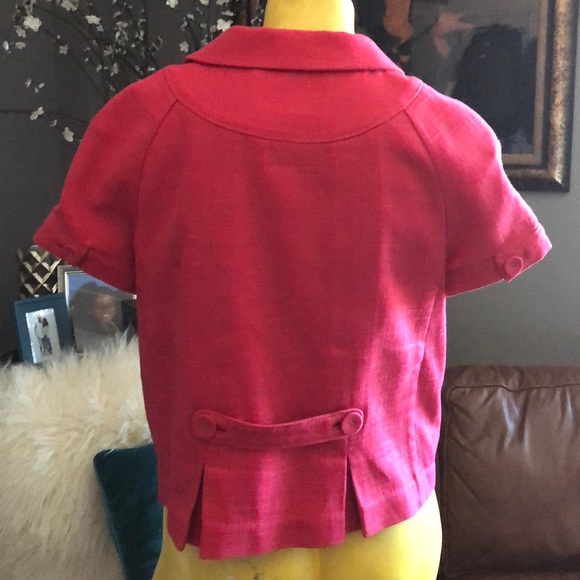 Banana Republic Short Sleeved Blazer Size S - Picture 3 of 4